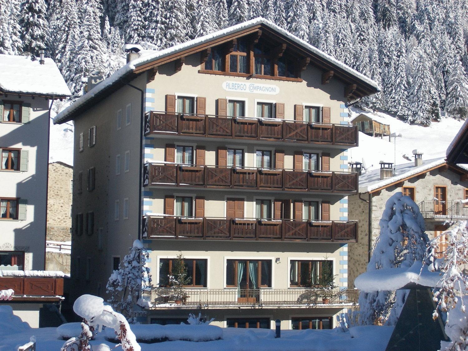 Hotel Compagnoni Santa Caterina Valfurva Buitenkant foto